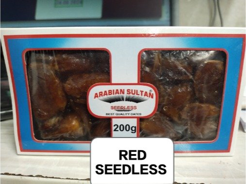 RED KHAJOR [SEEDlESS] 200 GM.